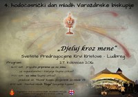 4. hodočasnički dan mladih Varaždinske biskupije u Svetište predragocjene Krvi Kristove u Ludbregu